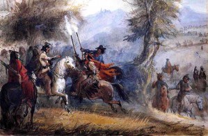 Greeting the trappers